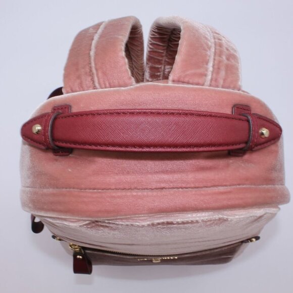 Michael Kors Shoulder Bag Purse Backpack Pink Velvet New Minor Defect main image 11